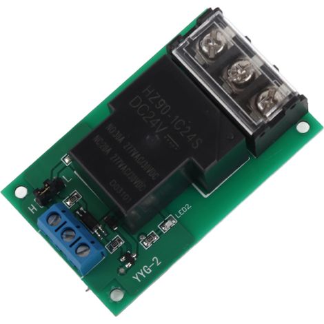 Module de relais d'isolement à optocoupleur unidirectionnel haute puissance, déclenchement haut/bas, 30 A YYG-2 DC24V