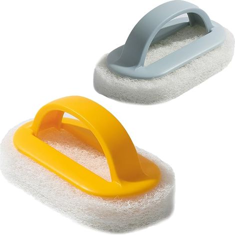 4Pièces Brosse Éponge Ligne d'eau,Brosse Piscine Nettoyage, Brosses Plancher Mur Piscine,Brose Ligne d’Eau Piscines pour (1/5)