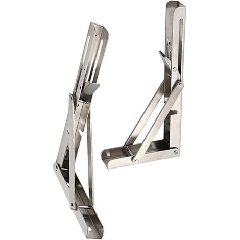 Dreieckswinkel aus Edelstahl 201 2er Pack Winkelverbinder