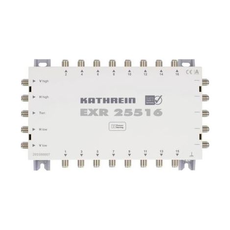 Conmutador satélite Kathrein EXR 25516 5 entradas 16 participantes