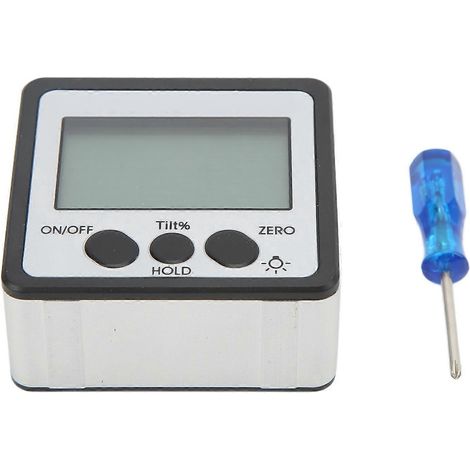 Digitaler Neigungsmesser mit Hintergrundbeleuchtung, magnetischem 4x90°-Winkelmesser, elektronischem Winkelmesser, IP54 wasserdicht, Winkelwaage