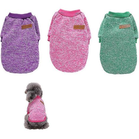 Suéteres para perros, ropa cálida y suave para cachorros y gatos medianos y grandes. (1/5)