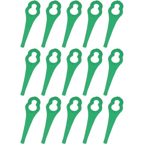 Bosch ART23 Accutrim Compatible Grass Strimmer Trimmer Plastic Blades Pack of 15