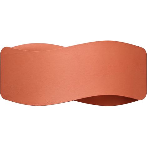 Apliques de pared Tila ocre rojo acero 1xG9 30cm Sollux (1/5)