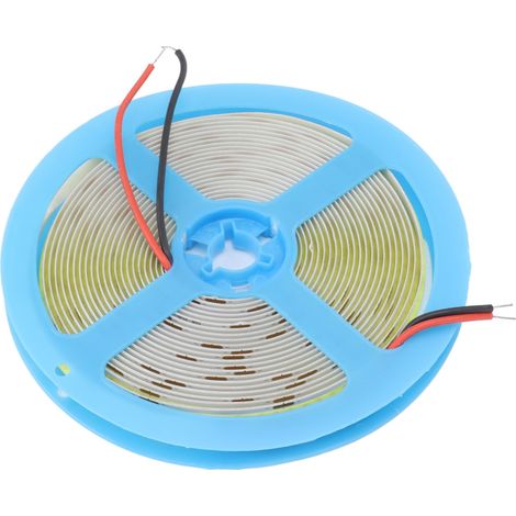 Ruban LED COB 5m Souple Autocollant Bandeau Lumineux Guirlande pour Décoration Maison 4000K Blanc Neutre 252 LED ABS Silicone 110LM 11W/m 1 Pièce (1/5)