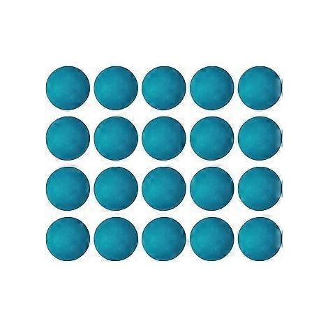 Lot de 20 plaques magnétiques pour téléphone, compatibles avec les supports magnétiques de voiture. (1/5)