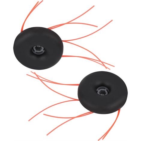 2 pièces universelles pour débroussailleuse, tête de coupe, coupe-herbe pour tondeuse à gazon (1/5)