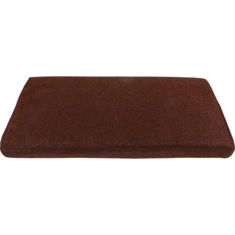 Filiyano-Coussin de chaise respirant pour la maison, coussin de chaise pour le salon, couleur café, fibre de coco et coton (1/5)