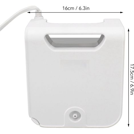 Nébuliseur portable mains libres pour adultes enfants animaux - appareil de respiration pour maison voyage bureau 110V (1/5)
