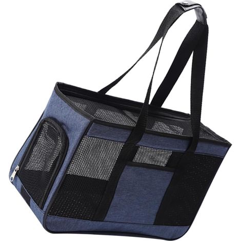 de Transport Respirant pour Chat et Petit Animal Grand Portable Maille (1/5)