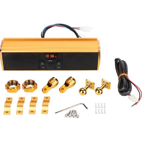 Modifiziertes Lenker-Audiosystem für Motorräder, wasserdichtes Audiosystem (1/4)