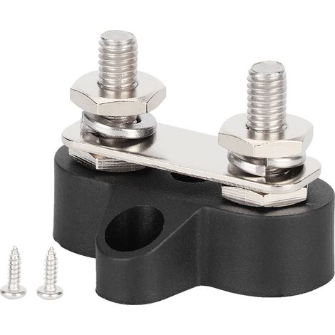Connecteur universel pour caravane, barre de connexion double lourde, accessoires de borne M6 DC 48V (1/5)