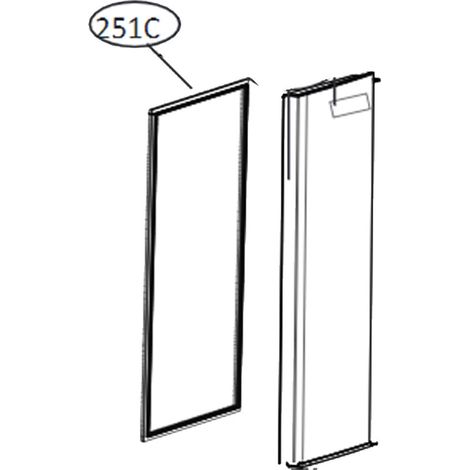 Joint de porte home bar repère 251C