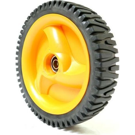 McCulloch/Jonsered Mähwerk-Vorderrad 201 mm – Achsdurchmesser 13 mm – Kompatibel mit M53-625 CMD, CMDE, M53-625D (1/5)