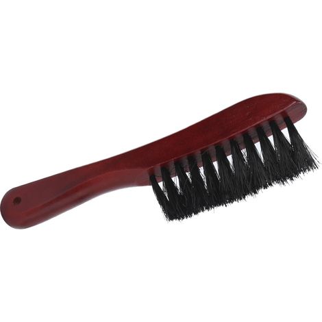 Brosse légère pour table de billard, manche en bois, portable et pratique, brosse à cheveux pour surface de jeu (1/5)