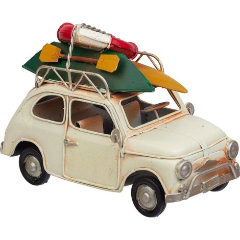 Coche de metal marrón 15x7.5x10.5 (1/5)