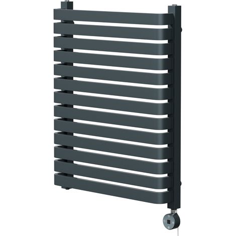 Wholesale Domestic Empire Anthracite 756mm x 600mm Vertical Digital Thermostatic Electric Single Panel Radiator (1/5)