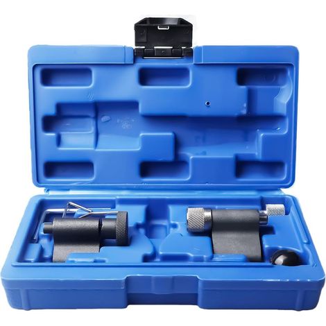 Kit d'outils pour calculateur moteur, 7 pièces, avec coffret à outils et courroie de distribution, compatible avec les moteurs diesel VW-Audi-SEAT-Skoda 1.4 1.6 2.0 TDI EA288 à rampe commune, en acier (1/5)