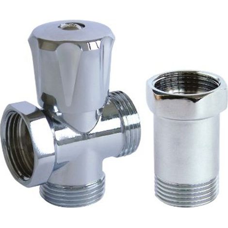 Retrogruppo 3/4"×3/4" cromato Tecom