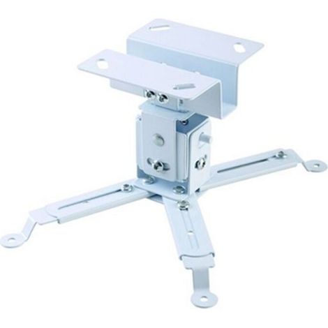 Iggual STP01 - Support de projecteur de plafond de Colour White for Hole Spacing de 370 mm MAX up to 25 Kilos (1/2)