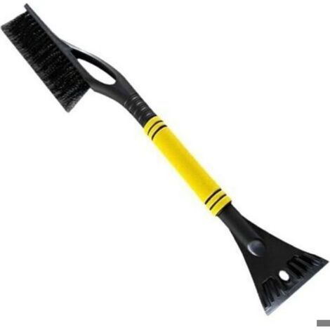 Grattoir À Glace - Brosse À Neige 2 En 1 - Pour Pare-Brise Voiture SUV Fourgonnette - Manche EVA - Démontable - 1 Pièce (1/5)