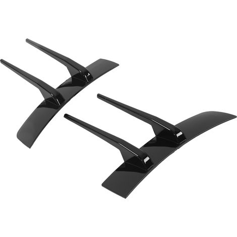 Pare-chocs avant spoiler noir brillant x2, adaptable Mercedes Classe A W177 AMG Line 2018+, remplacement accessoire tuning