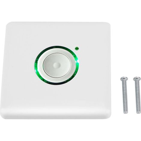 AC110-250V Interrupteur de retard tactile à lumière LED extérieure avec 16 niveaux de réglages de temporisation (1/5)