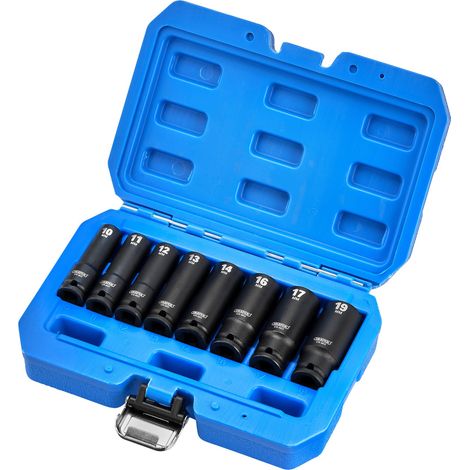 Draper 20205 Draper HI-TORQ Metric Deep Impact Socket Set, 3/8"" Sq. Dr. (8 Piece) (1/2)