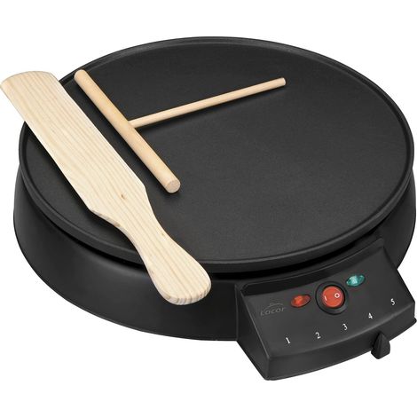 LACOR 69122- Padella per Crepe elettrica d. 30 cm 1000 W (1/4)