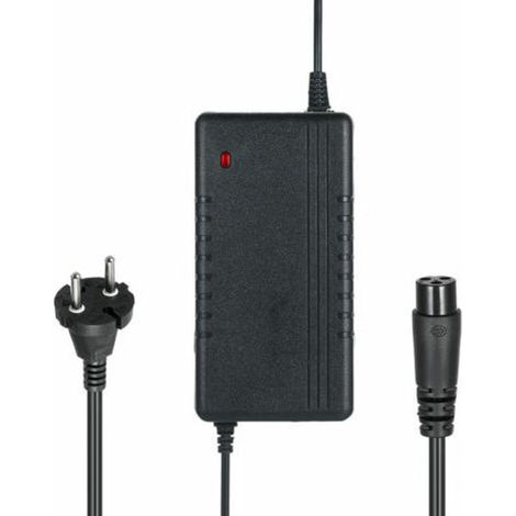 Chargeur pour trottinette électrique 54,6 V 2 A, chargeur de batterie lithium-ion, connecteur en ligne à 3 broches, compatible avec la trottinette électrique Kugoo M4 (1/5)