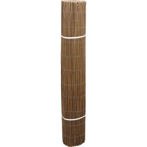 Brise-Vue en Bois de Saule 3 ml x 2 m pour Jardin Balcon Terrasse - Canisse Extérieur Flexible - Livraison gratuite (1/4)