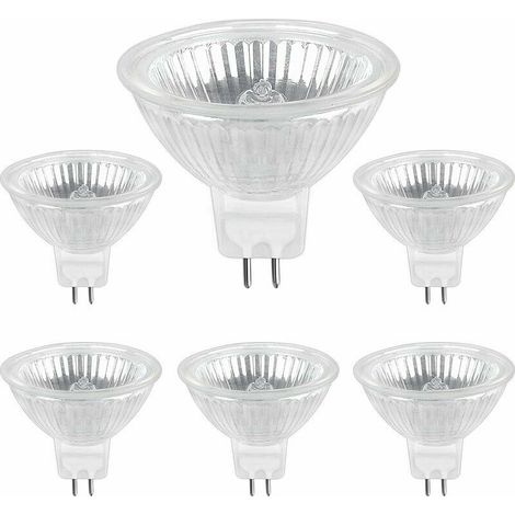 Ampoule halogène GU5.3 35 W 12 V, spot halogène MR16, lot de 6 (1/5)