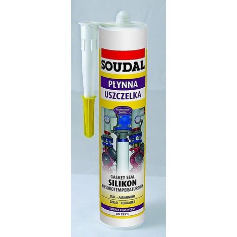 SILICONA DE ALTA TEMPERATURA ROJA 280ML - SIL HIGH 310 (1/4)