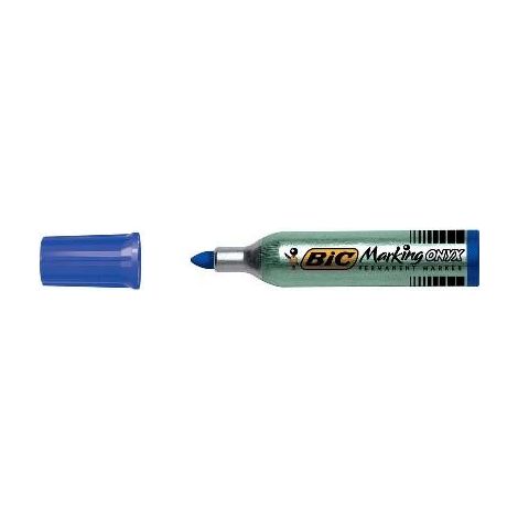 BIC Marking ONYX 1482 marcatore permanente Tipo di punta Blu 12 pz (1/3)