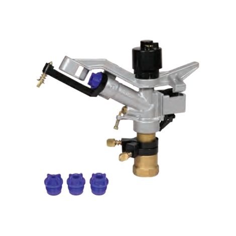 Irroratore grande metallo monogetto attacco 1" femmina getti Ø 6,5 - 8 - 10 mm