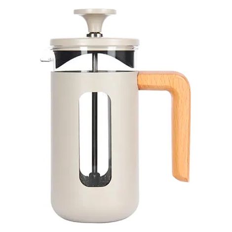 La Cafetiere Pisa 3 Cup Cafetiere Latte Wood Handle (1/3)