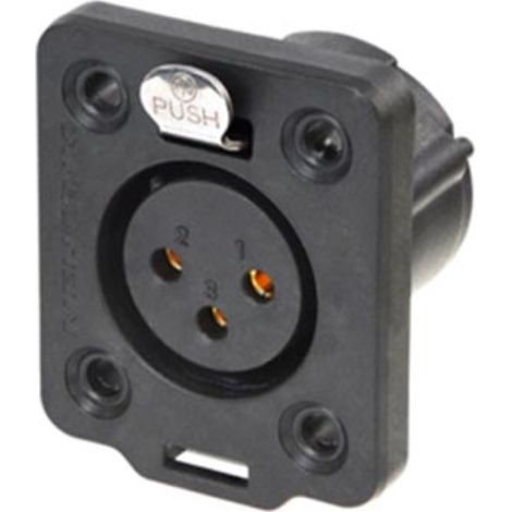 XLR EMBASE FEMELLE NEUTRIK NC3FDX-TOP NOMBRE TOTAL DE PÔLES: 3 1 PC(S) (1/3)