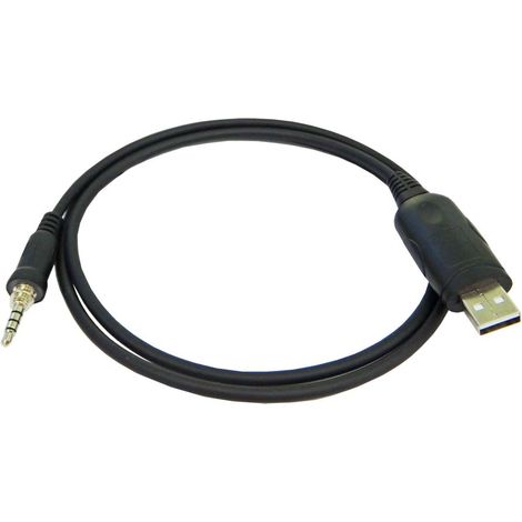 vhbw USB programming cable replacement for CT-91 for Radio, black