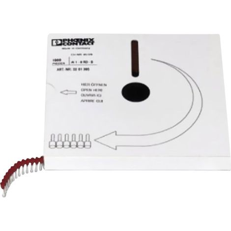 Phoenix Contact 3201547 Aderendhülse 0.75 mm² Teilisoliert Blau 1000 St.