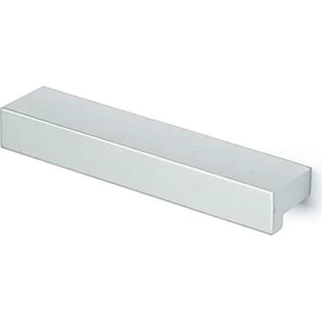 tirador zamak modelo tizam acabados negro mate, blanco mate, gris ral distancia 64 acabado gris ral (1/3)