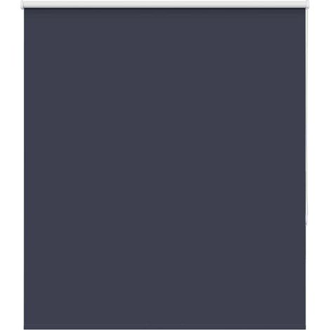 Verdunkelungsrollo Marineblau 135x130 cm Stoffbreite 131,6 cm