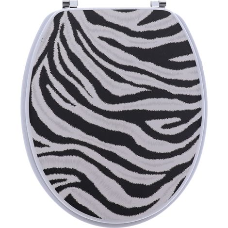 Sedile WC Nubia Zebra