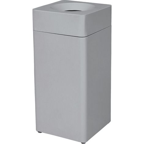 Probbax, Poubelle, acier, auto-extinguible, capacité 42 l, l (1/4)