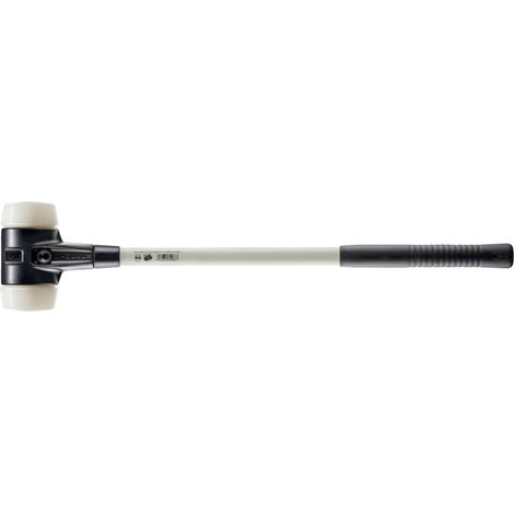 Massette longue SIMPLEX fonte malléable embouts nylon diamètre 80 mm avec manche en fibre de verre diamètre 80 mm