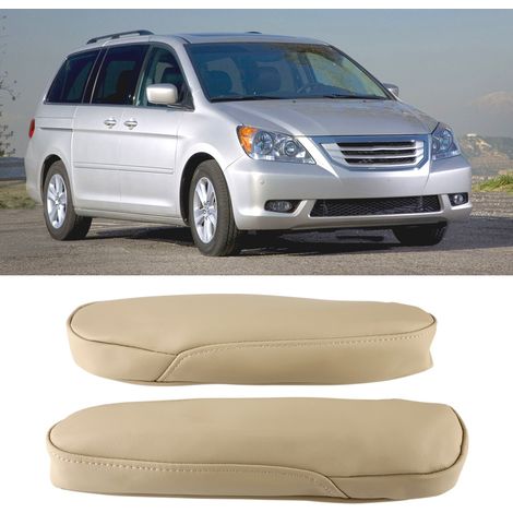 Paar Armlehnen aus PU-Kunstleder für die Vordersitze des Honda Odyssey (2005–2010), robuste Schutzhüllen (1/5)