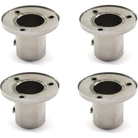 Supports de tringle à vêtements pour base de tube de 22 mm (1/4)