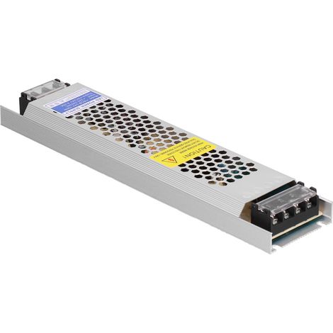 Transformateur électronique 150W pour bande LED fine, alimentation à découpage régulée WCB-24V-150W