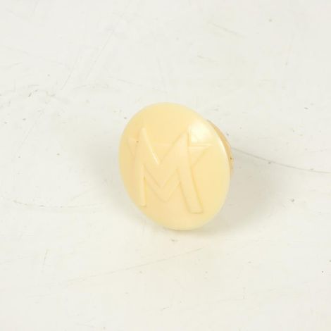 Bouchon de colonne de direction crème pour mobylette MBK 40 (1/4)