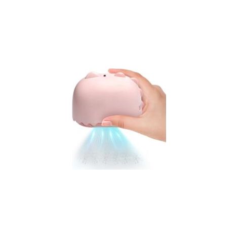 Aspiradora de escritorio, aspiradora de mano, mini aspiradora, aspiradora de escritorio inalámbrica, teclado con carga USB, hogar, oficina, coche, rosa - Crezuo (1/3)