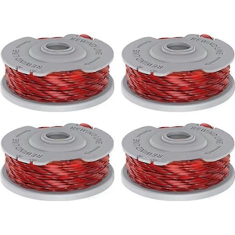 Compatible avec Flymo Contour XT/Contour 500XT, FLY047 510747890, kit avec 4 bobines de fil de coupe-bordures. (1/5)